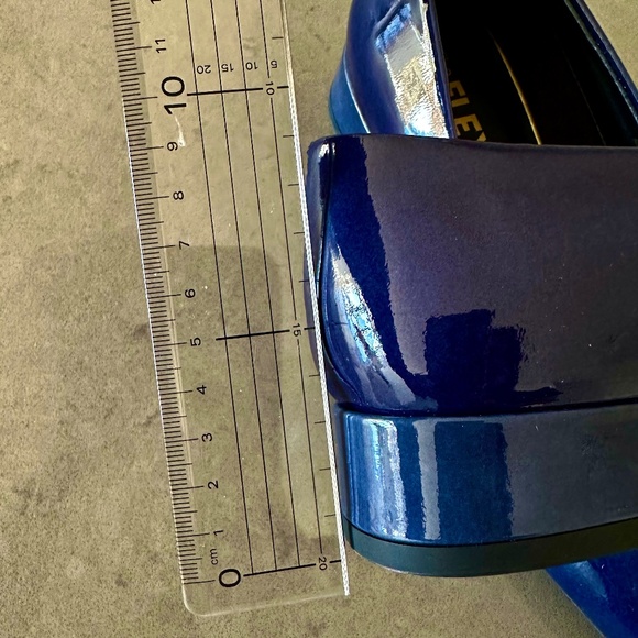 THE FLEXX Leather Slide On Ballet Flats [NEW] - BLUE - Size 38 | US 7 - Picture 5 of 5